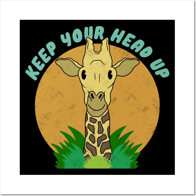 Keep Your Head Up Wall Art by Milasneeze